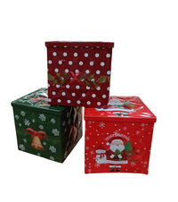NATALE CONFEZIONE REGALO 2PZ STROFINACCIO+LATTA BUDDY 45X65 Tellini S.r.l. Ingrosso Abbigliamento